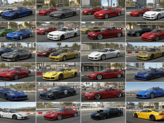 Des voitures d’un jeu comme Need for Speed sur PS Plus