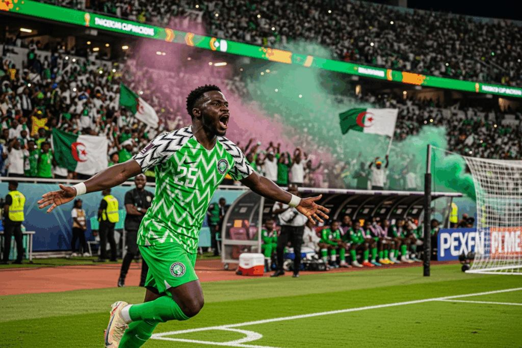 Match Nigeria vs Algérie lors de la CAN 2025