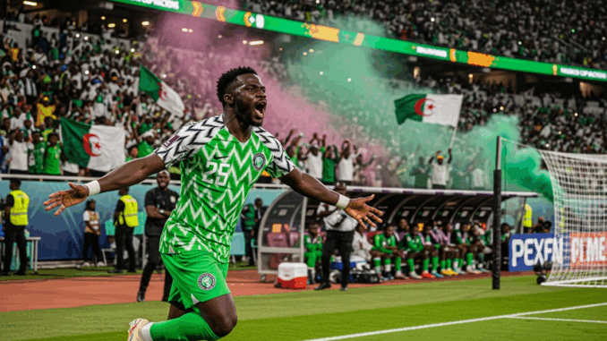 Match Nigeria vs Algérie lors de la CAN 2025
