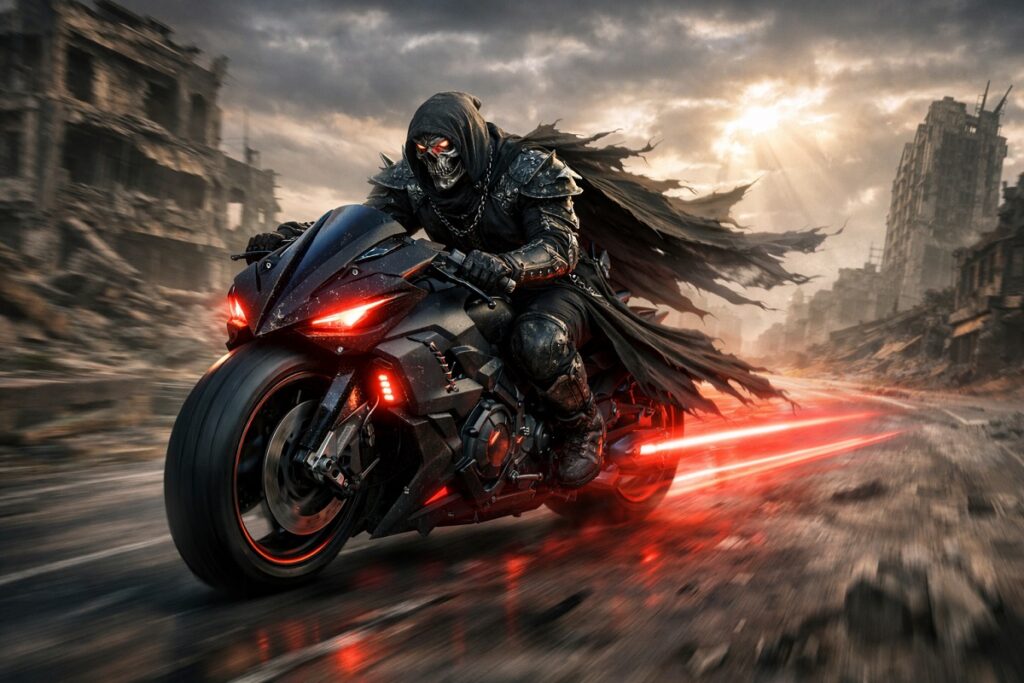 paysage post-apocalyptique comme celui de Code Vein II