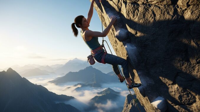 personnage comme celui de Aava dans Cairn