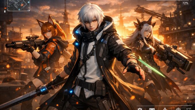 personnage comme celui de Arknights: Endfield