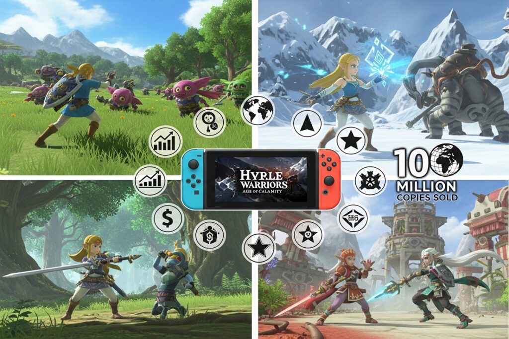 personnages comme ceux de Hyrule Warriors: Les Chroniques du Sceau