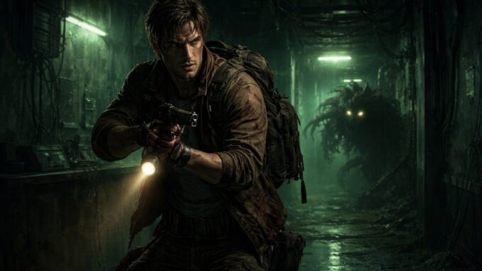 personnage comme celui du jeu Parasite Mutant