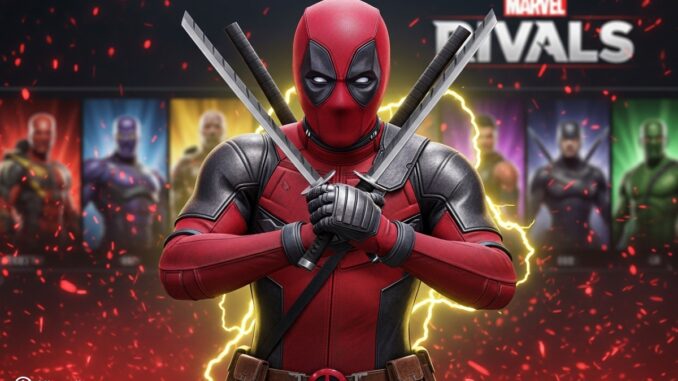 personnage similaire à celui de Deadpool dans Marvel Rivals