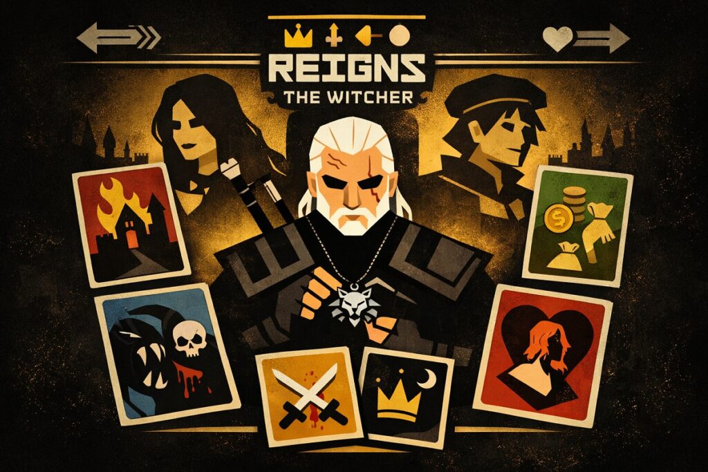 personnages inspirés de ceux du jeu Reigns