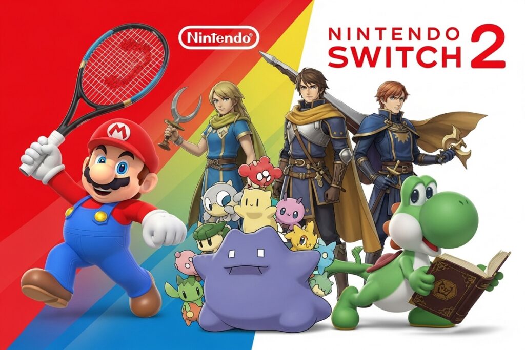 personnages similaires à ceux des jeux Switch