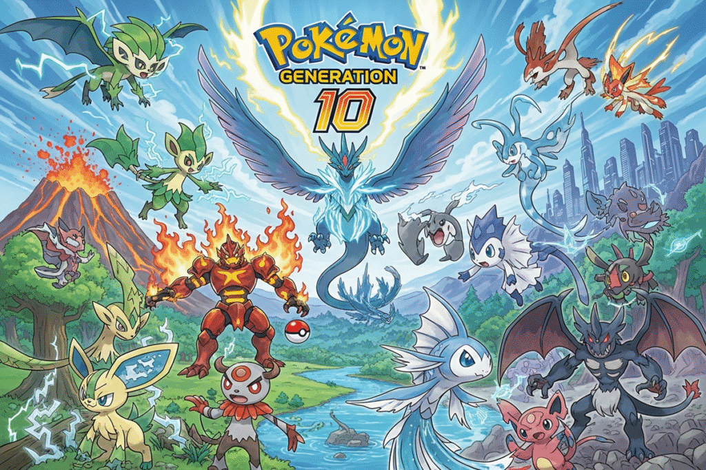 Des Pokémon similaires à la Gen 10