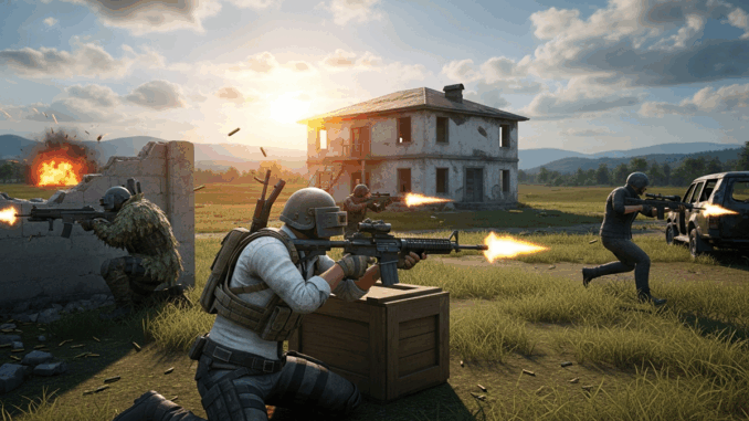 Gameplay d’un jeu comme PUBG : Blindspot
