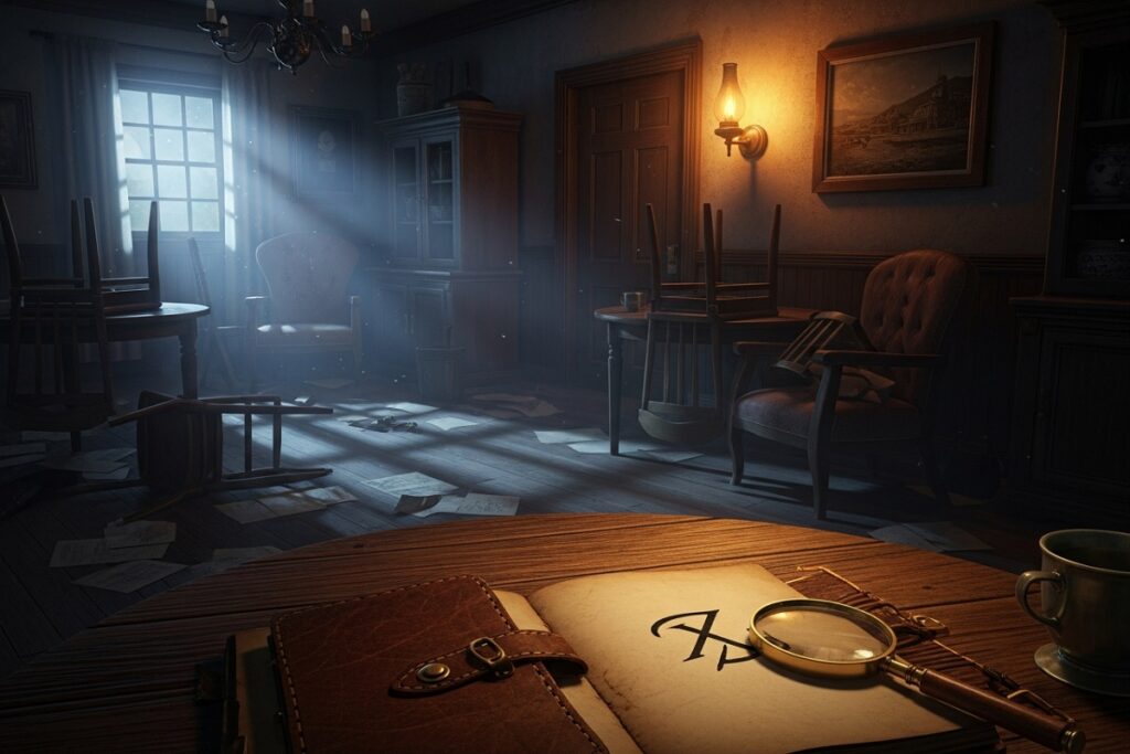 salle de l'auberge comme celui de Killer Inn