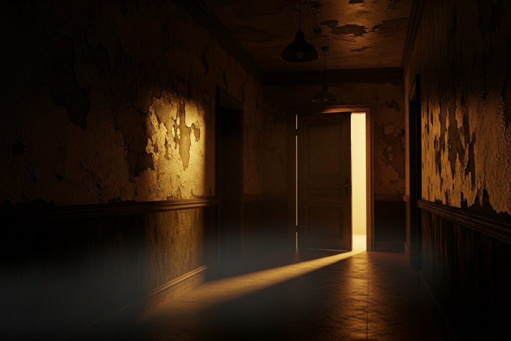 scène conceptuelle de l’environnement des jeux de Bloober Team