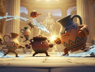 scènes d’action d’un jeu comme celui de Double Fine