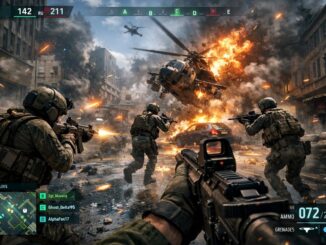 scène de combat inspiré de Battlefield 6