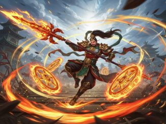 scène de combat inspirée du jeu Genigods: Nezha