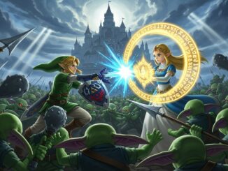 scène de gameplay inspirée de Hyrule Warriors