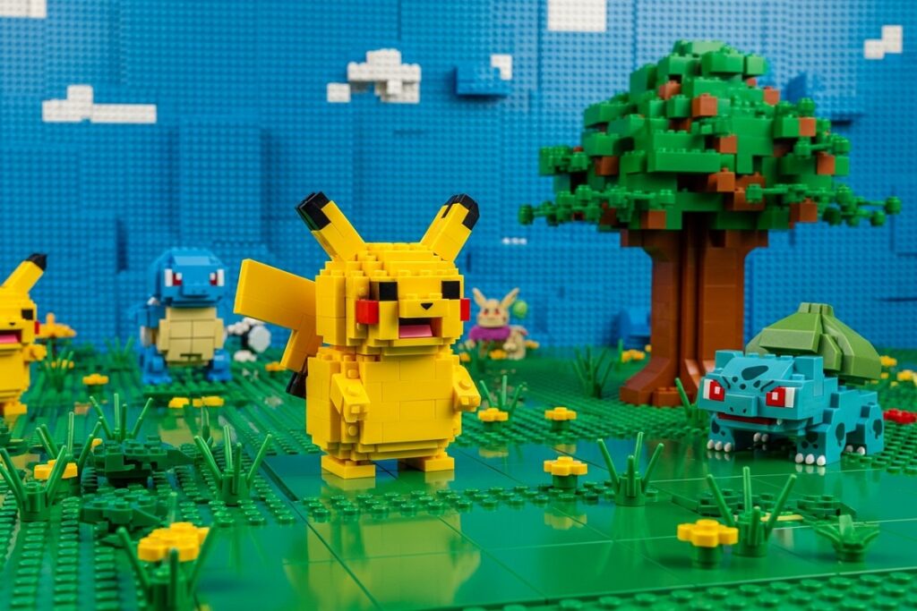 set Pikachu comme celui de LEGO Pokémon