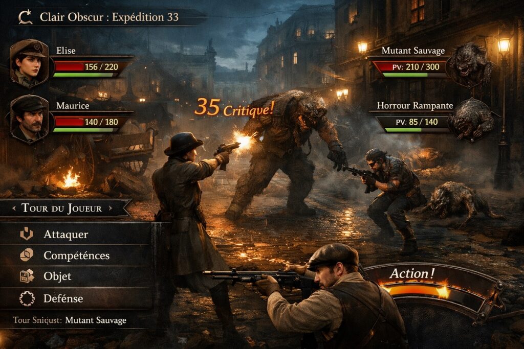  système de combat de Clair Obscur : Expedition 33