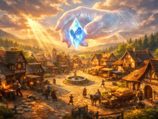 village médiéval similaire à celui de Masters of Albion