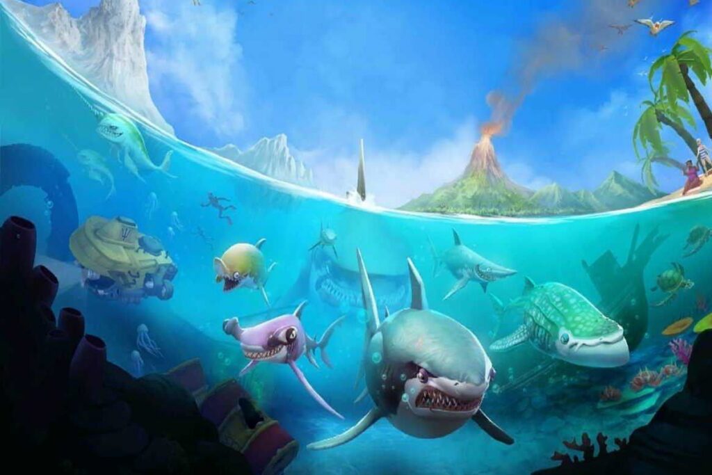 Affiche de Hungry Shark Evolution, application Android du Top 5