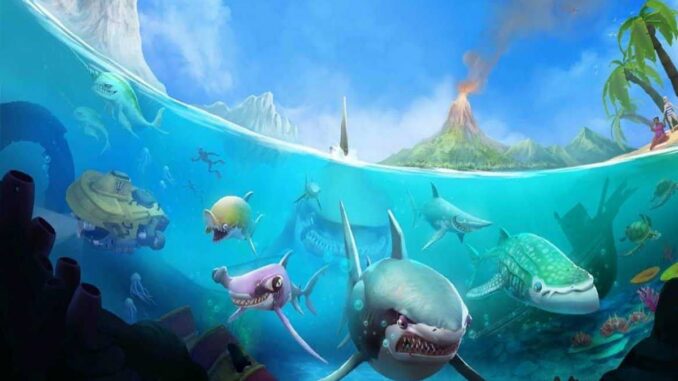 Affiche de Hungry Shark Evolution, application Android du Top 5