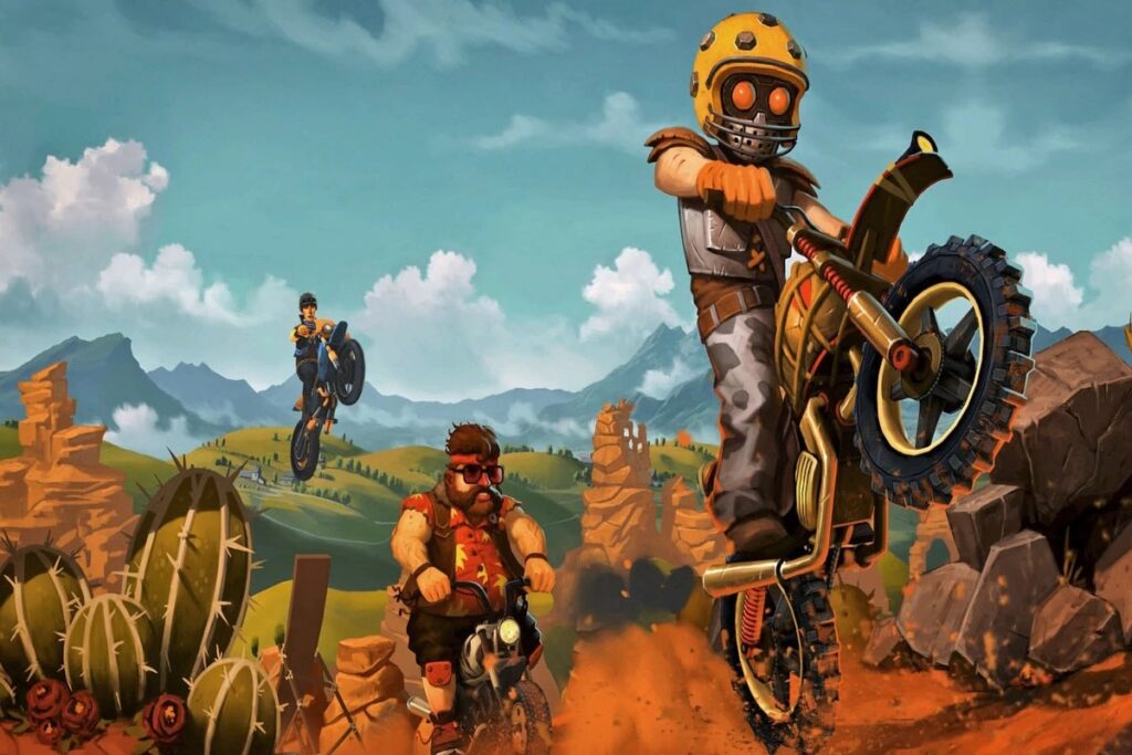 Gameplay de Trials Frontier, application Android du Top 5