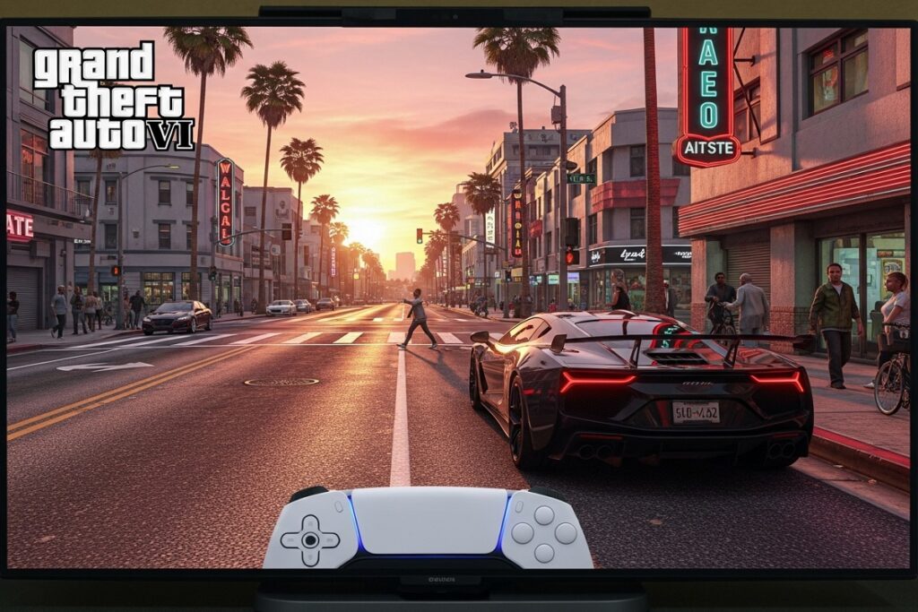 GTA VI sur PlayStation 5