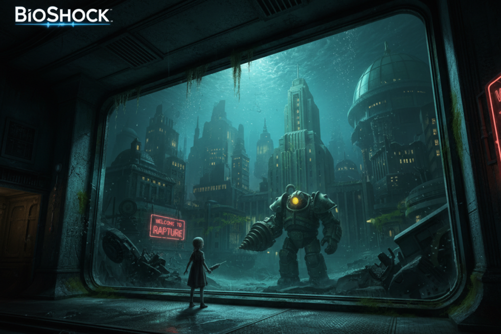 Gameplay d’un jeu comme BioShock