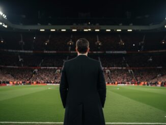 Un entraîneur de football