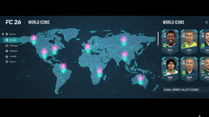 Carte icônes sur EA FC 26