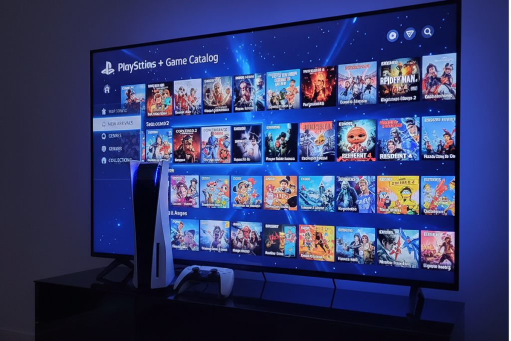 Un catalogue de nouveaux jeux similaire à celui du PS Plus