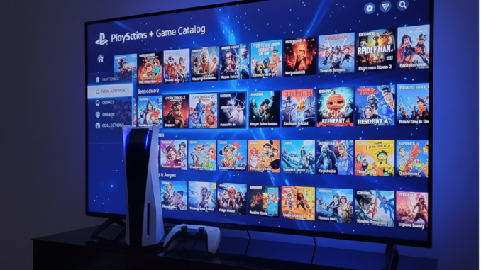 Un catalogue de jeux similaire à celui du PS Plus