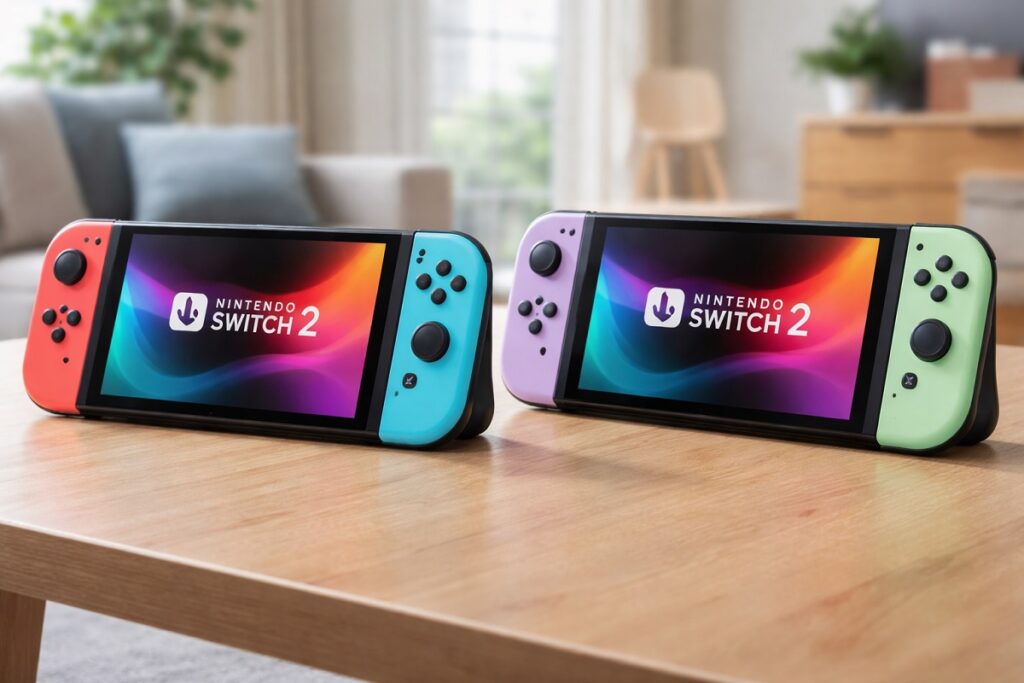 des consoles Nintendo Switch 2