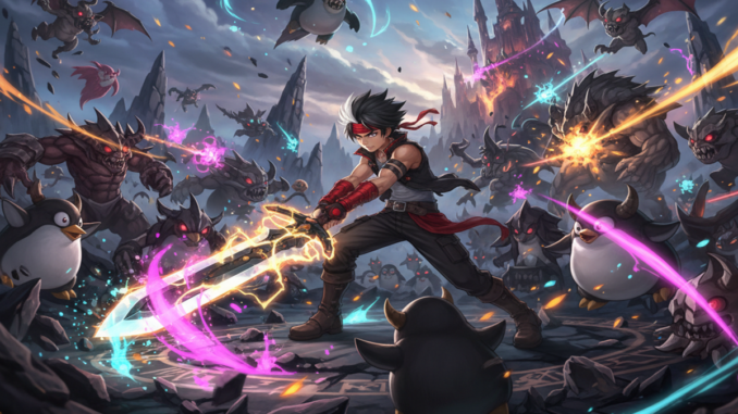 Gameplay d’un jeu RPG comme Disgaea Mayhem