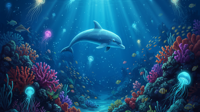 Un jeu avec un dauphin similaire à Ecco the Dolphin