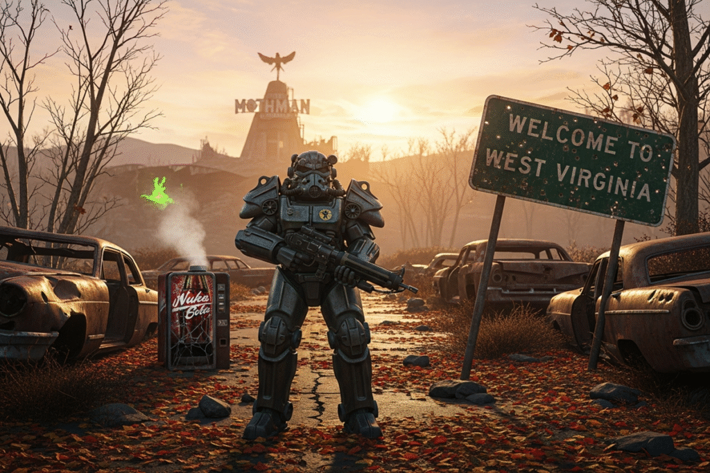 Gameplay d’un jeu vidéo comme Fallout 86