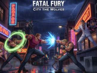 Gameplay d’un jeu de combat similaire à Fatal Fury : City of the Wolves