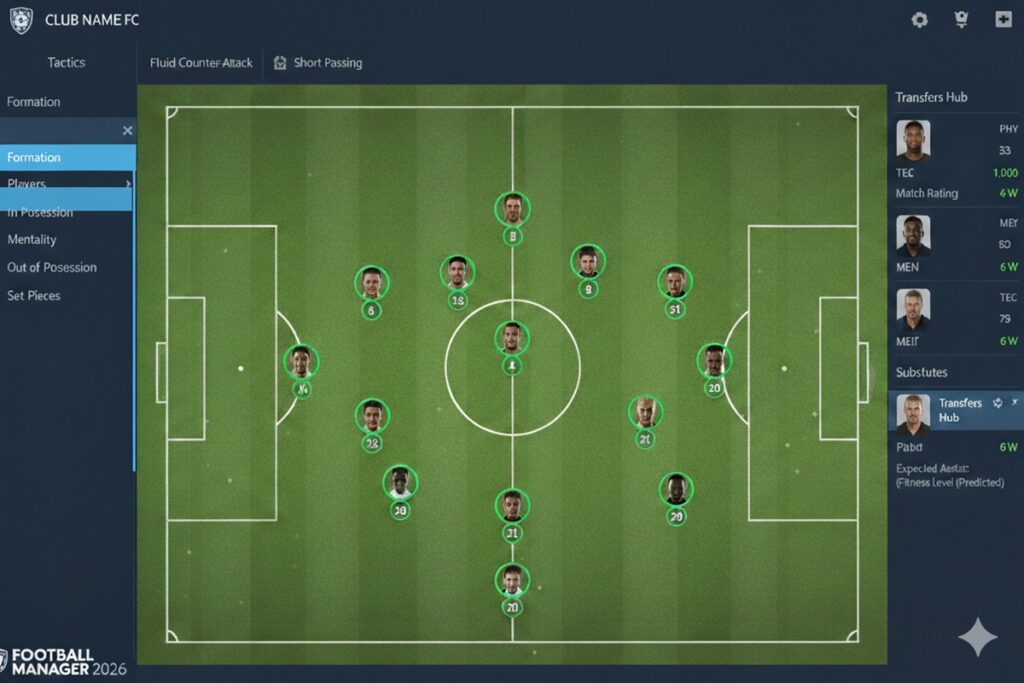 Jeu Football Manager 26
