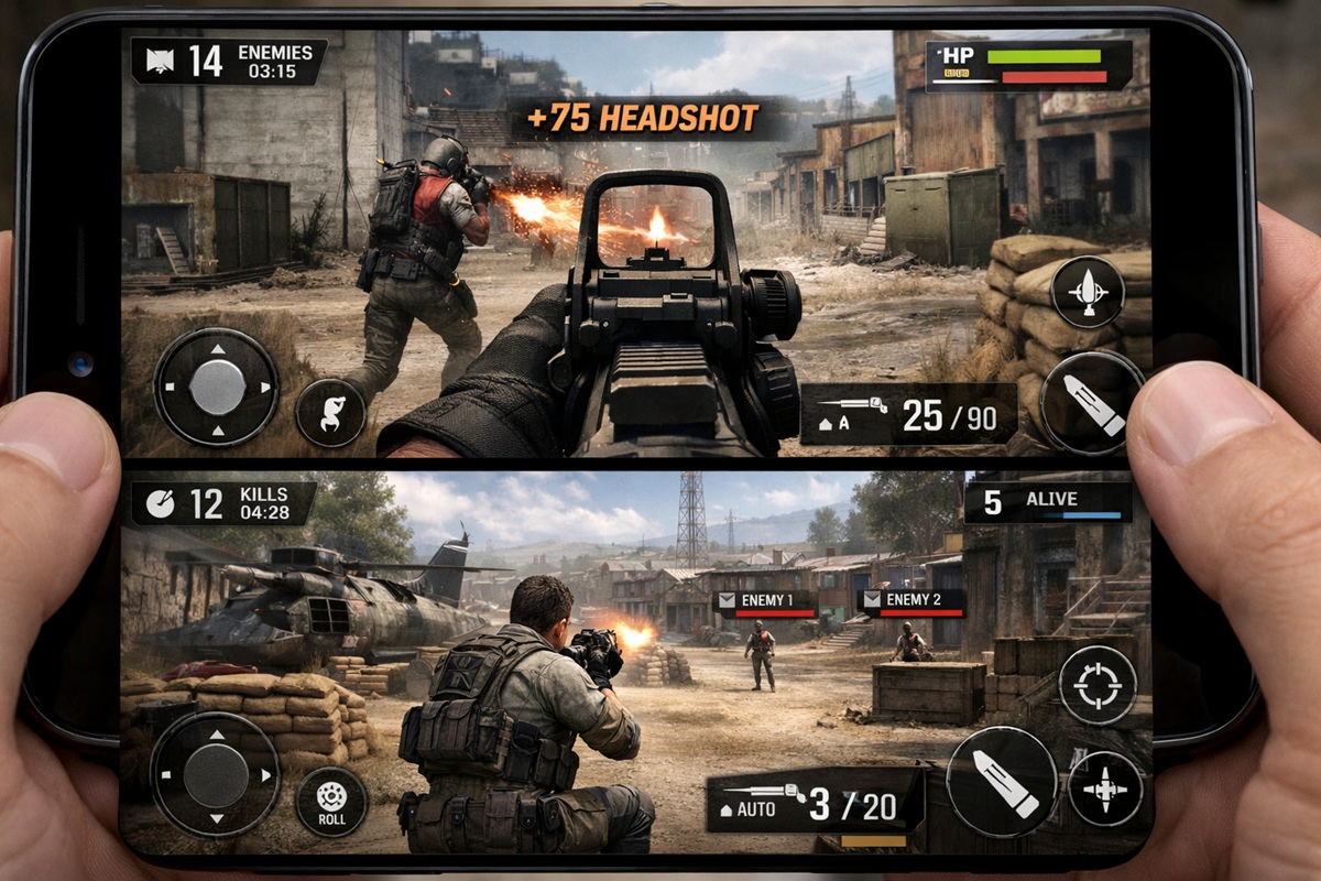 FPS et TPS sur mobile