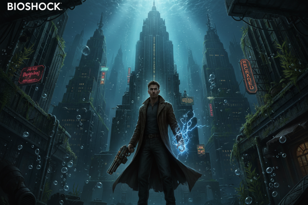 Illustration de Jack Ryan dans BioShock
