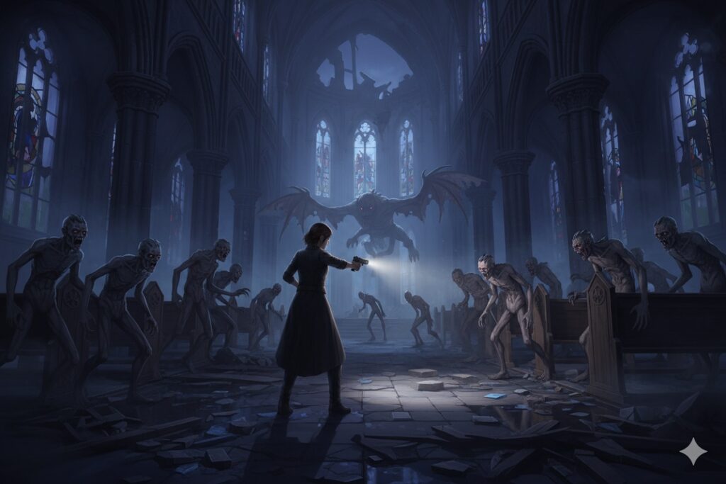 gameplay d’un jeu comme Resident Evil Requiem