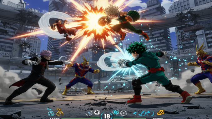 Le jeu d’action et de stratégie My Hero Academia : All’s Justice
