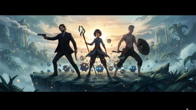 illustration des personnages iconiques du State of Play