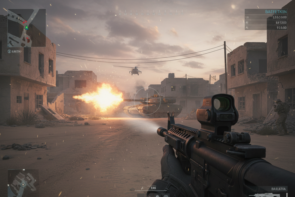 Un jeu de tir similaire à Battlefield 6