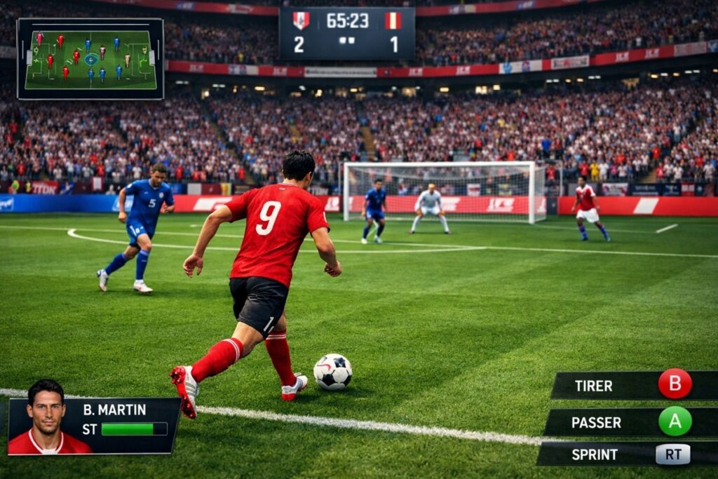 Jeu vidéo de football
