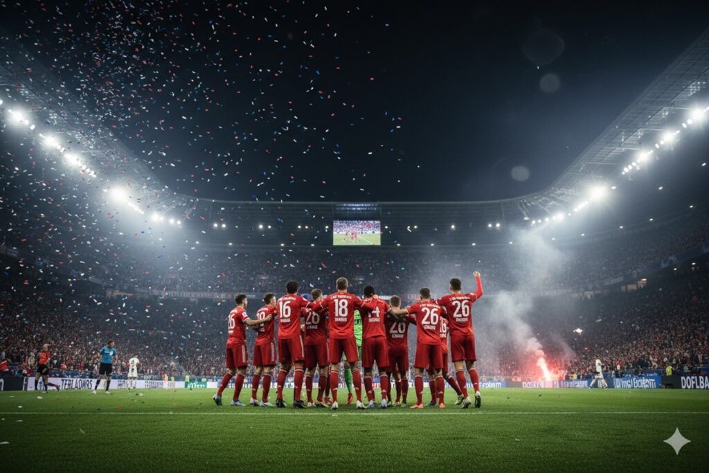 Les joueurs du Bayern Munich