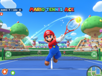 Gameplay d’un jeu vidéo similaire à Mario Tennis Fever