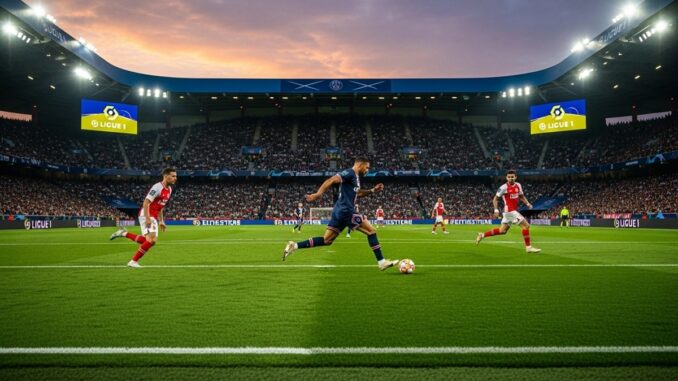 Match de football en Ligue 1