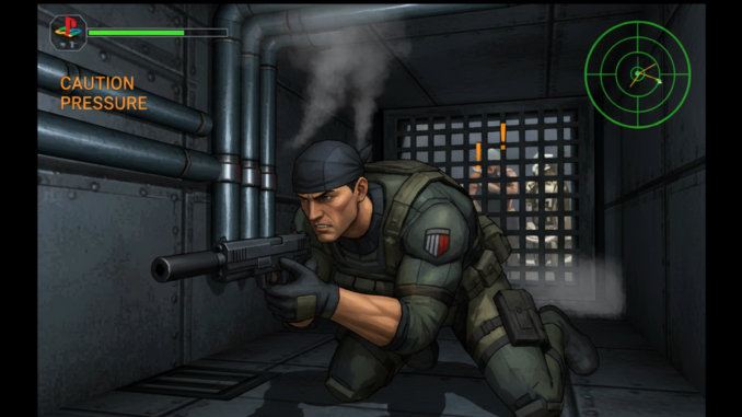 Gameplay d’un jeu d’infiltration similaire à Metal Gear Solid