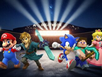 montage cinématographique de personnages de jeux vidéo