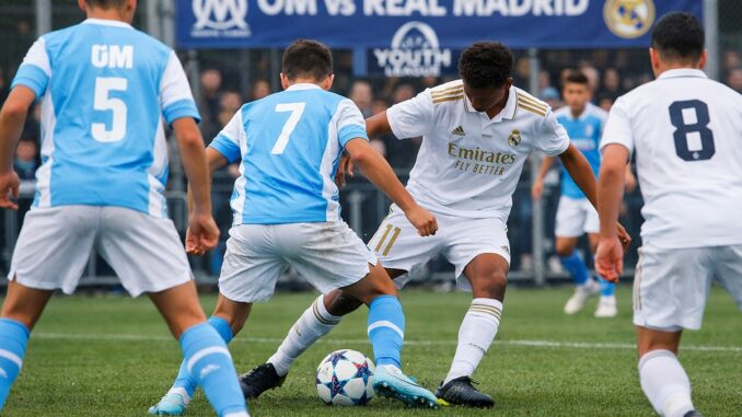 Match OM vs Real Madrid comme en Youth League